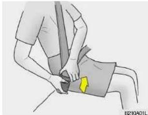 HYUNDAI Matrix (2007) - SEAT BELTS - 3