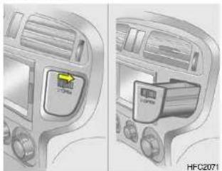 HYUNDAI Matrix (2007) - ACCESSORY TRAY - 1