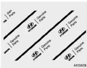 HYUNDAI Matrix (2007) - How can you tell if you purchasing Hyundai Genuine Parts? - 1