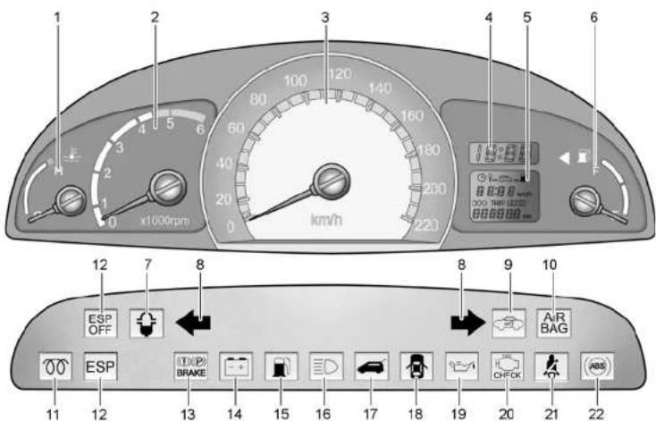 HYUNDAI Matrix (2007) - WARNING: - 2