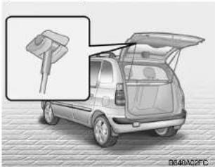 HYUNDAI Matrix (2007) - CARGO AREA COVER - 1