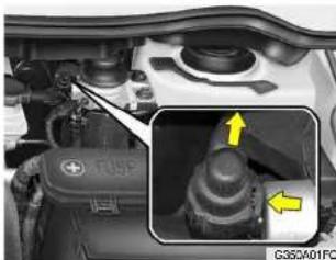 HYUNDAI Matrix (2007) - BLEEDING THE FUEL SYSTEM - 1