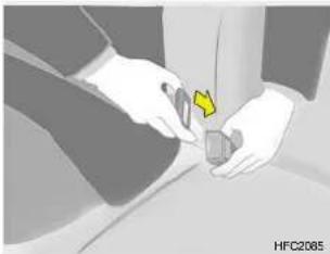HYUNDAI Matrix (2007) - To Fasten Your Seat Belt - 1