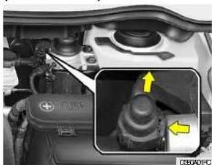 HYUNDAI Matrix (2006) - VIDANGER L'AIR DU SYSTEME DE CARBURANT - 1