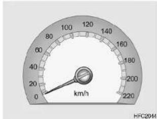 HYUNDAI Matrix (2006) - VUE D'ENSEMBLE DES INSTRUMENTS - 4