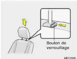 Bouton de verrouillage HFC2028