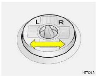 HYUNDAI Getz (2007) - Pour régler un des rétroviseurs: - 1