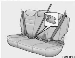 HYUNDAI Getz (2007) - Pour détacher la ceinture - 5