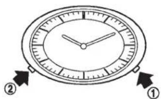 INFINITI Q60 Coupe (2014) - HORLOGE - 1