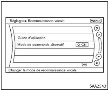 INFINITI Q60 Coupe (2014) - Activationdumodedecommande alternatif - 1