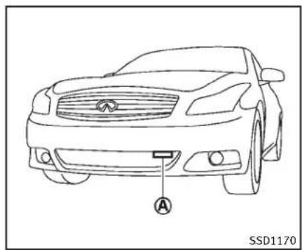 INFINITI Q60 Coupe (2014) - MODEDECONTRÔLEDEDISTANCE D'UNVÉHICULEÀL'AUTRE - 1