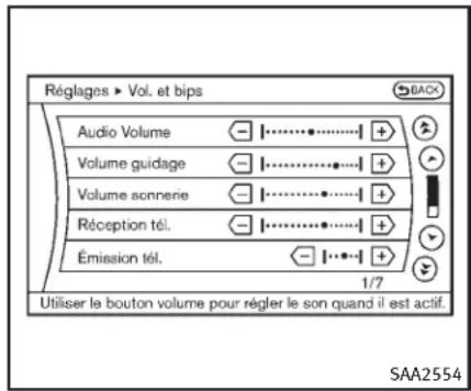 INFINITI Q60 Coupe (2014) - RéglagesBluetooth ^MD (modèles avec systèmedenavigation) - 1