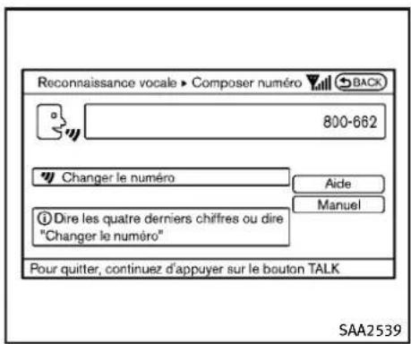 INFINITI Q70 (2013) - Exemplesdecommandesvocales - 6