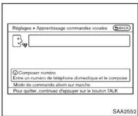 INFINITI Q70 (2012) - Enregistrementdelavoixdel'utilisateur danslesystème: - 3