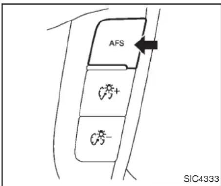 INFINITI Q70 (2012) - Systèmed'adaptationdel'éclairageavant(AFS)(silevéhiculeen estéquipé) - 1