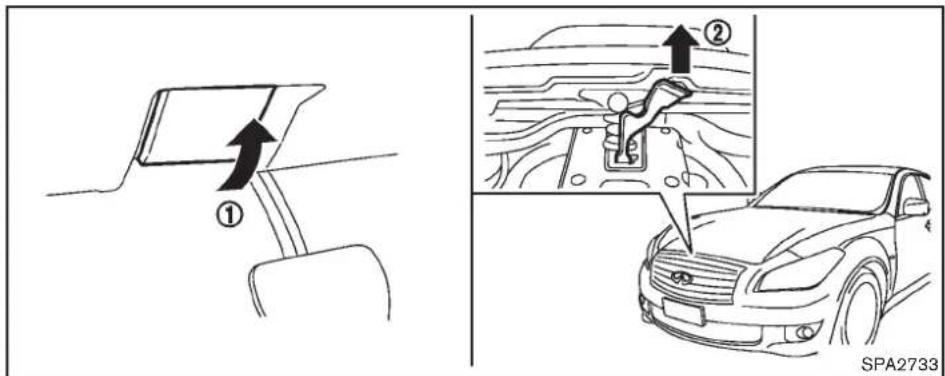 INFINITI Q70 (2012) - CAPOT - 1