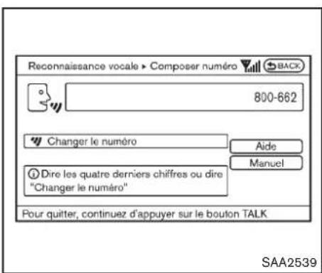 INFINITI Q70 (2012) - Exemplesdecommandesvocales - 6