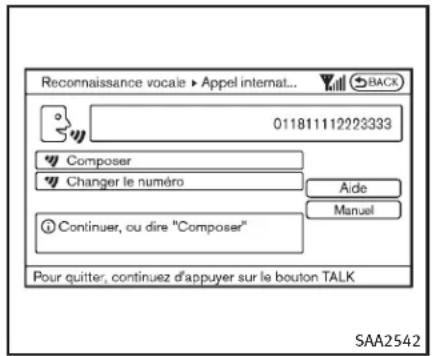 INFINITI QX50 (2014) - REMARQUE: - 5