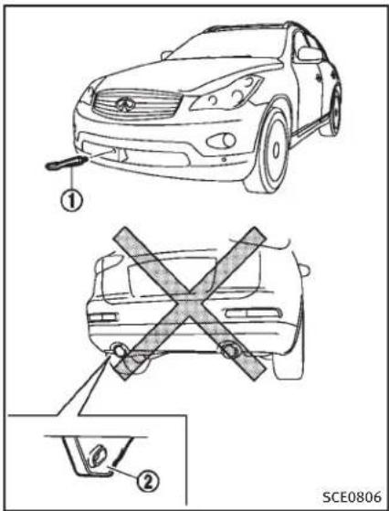 INFINITI QX50 (2014) - PRÉCAUTION - 1