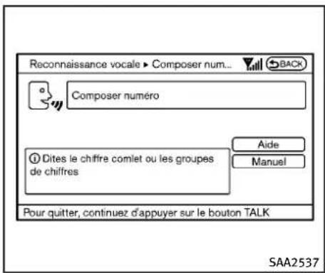 INFINITI QX50 (2013) - Exemplesdecommandesvocales - 4