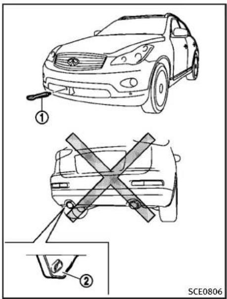 INFINITI QX50 (2013) - PRÉCAUTION - 1