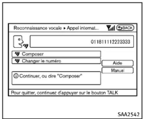 INFINITI QX50 (2013) - REMARQUE: - 5