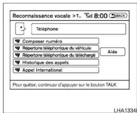 INFINITI QX60 (2013) - Exemple1—Compositiond'unappelau numérodetéléphone800662-6200: - 2