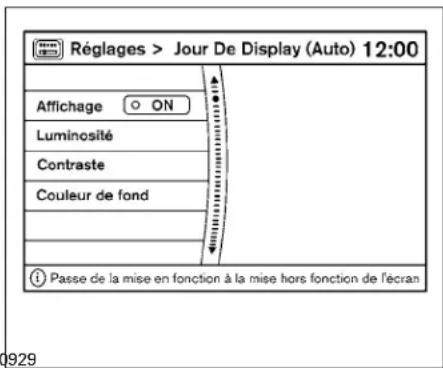 INFINITI QX60 (2013) - Affichagedurappeld'entretien - 2