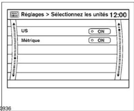 INFINITI QX60 (2013) - «Sélectionnezlangue»: - 1