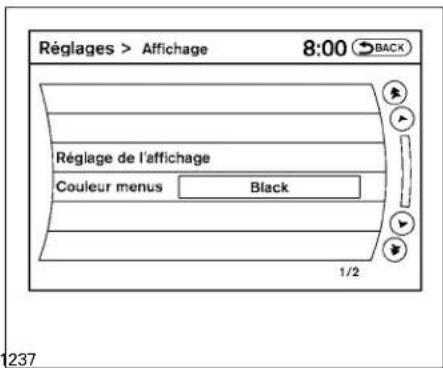 INFINITI QX60 (2013) - RéglagesdusystèmeECODRIVE (selonl'équipementduvéhicule) - 2