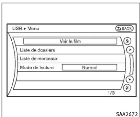 INFINITI FX35 (2011) - Texte(modèlesanssystèmede navigation): - 1