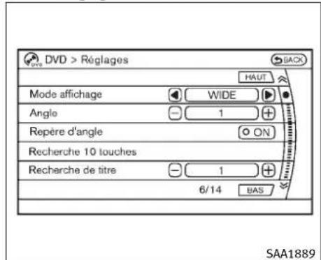 INFINITI FX35 (2011) - SAUT(chapitreprécédent): - 2