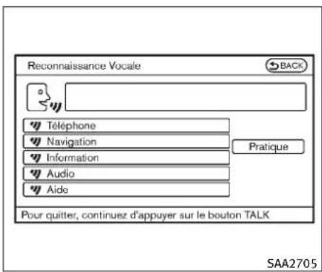 INFINITI FX35 (2011) - Dicterdescommandesvocales - 2