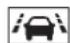 INFINITI FX35 (2011) - Témoinindicateurdedésactivationdesystèmed'assistanceaufreinageintelligent (IBA)(silevéhiculeenest équipé) - 1