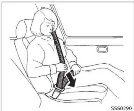 INFINITI FX35 (2011) - Bouclagedesceinturesdesécurité - 1