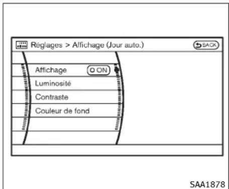 INFINITI FX35 (2011) - Couleurmenus: - 1