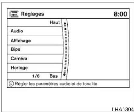 INFINITI QX60 (2014) - UTILISATIONDUBOUTONINFO - 1