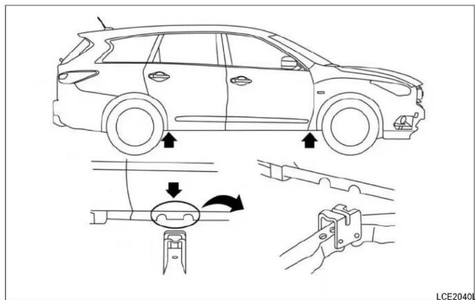 INFINITI QX60 (2014) - AVERTISSEMENT - 1