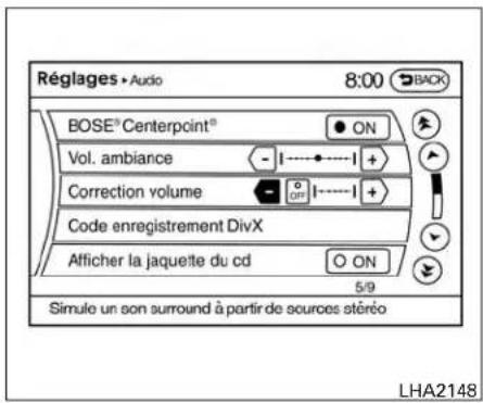 INFINITI QX60 (2014) - BoutonVOL/ON-OFF(volumeetmarche-horsfonction) - 3