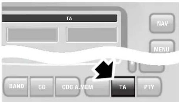 TA NAV MENU BAND CD CDC A.MEM TA PTY