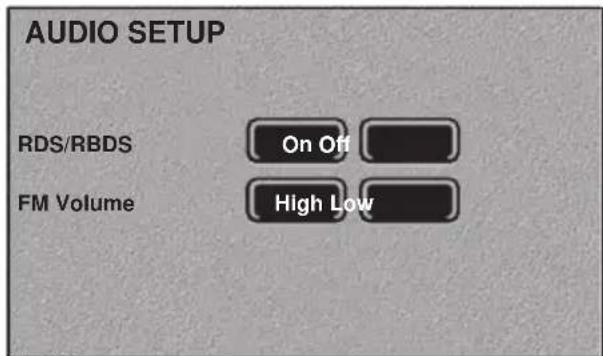 JAGUAR X-Type (2003) - Configuration du système audio - 1