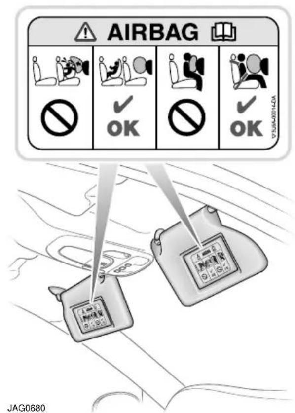 AIRBAG NO OK OK JAG0680