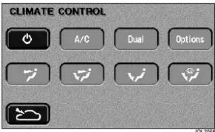 JAGUAR XJ (2000) - Touch-screen Climate Control - 1