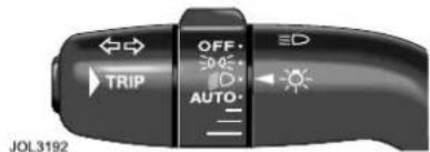 JAGUAR XJ (2000) - Switch positions - 3