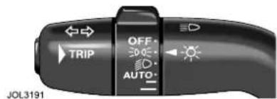 JAGUAR XJ (2000) - Switch positions - 2