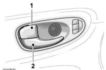 JAGUAR XJ (2000) - Door Locks - 1