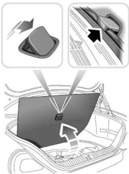JAGUAR XJ (2000) - LUGGAGE COMPARTMENT UNDERFLOOR ACCESS - 1