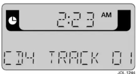JAGUAR XJ (2000) - CD changer mode - 1