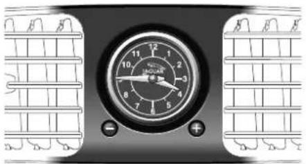 JAGUAR XJ (2000) - CLOCK ADJUSTMENT - 1