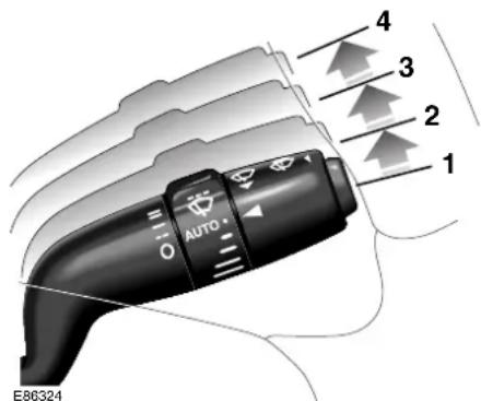 JAGUAR XJ (2000) - WINDSCREEN WIPERS - 1